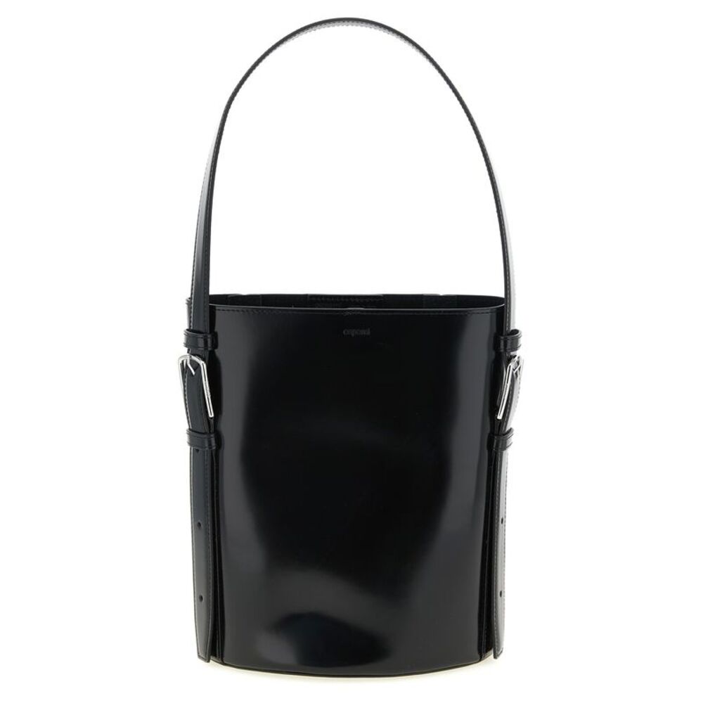 Coperni Black Cowhide Shoulder Women's Bag